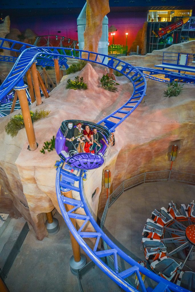 I znowu spinning coaster zamperli