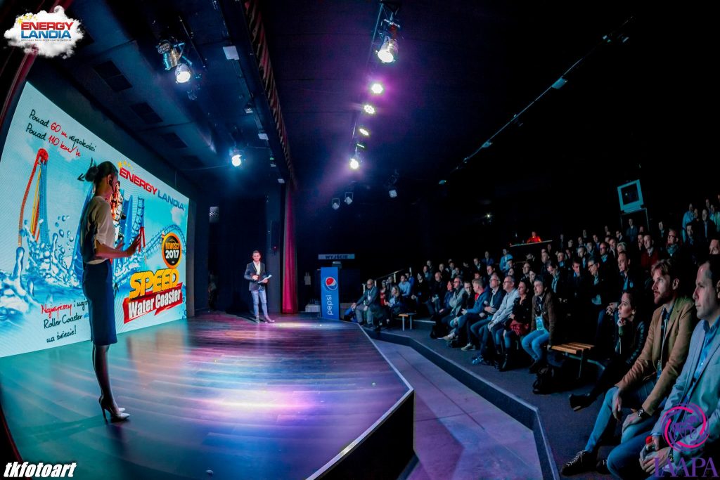 Prezentacja planów rozwoju parku w Energylandii.