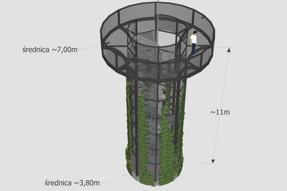 Wieża widokowa w Łodzi