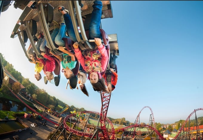 Gold Rush rollercoaster