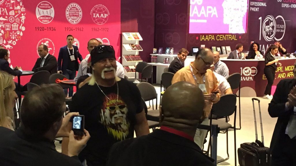 Hulk Hogan IAAPA 2017
