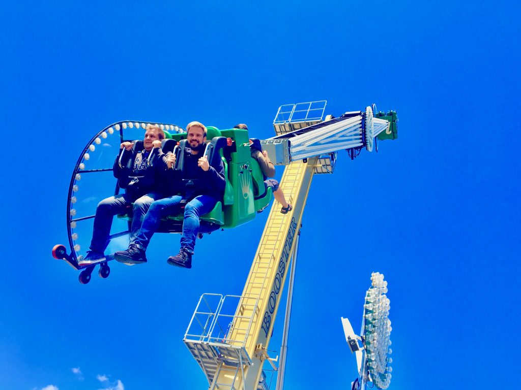 Ekstremalna atrakcja Booster (fot. Redakcja)