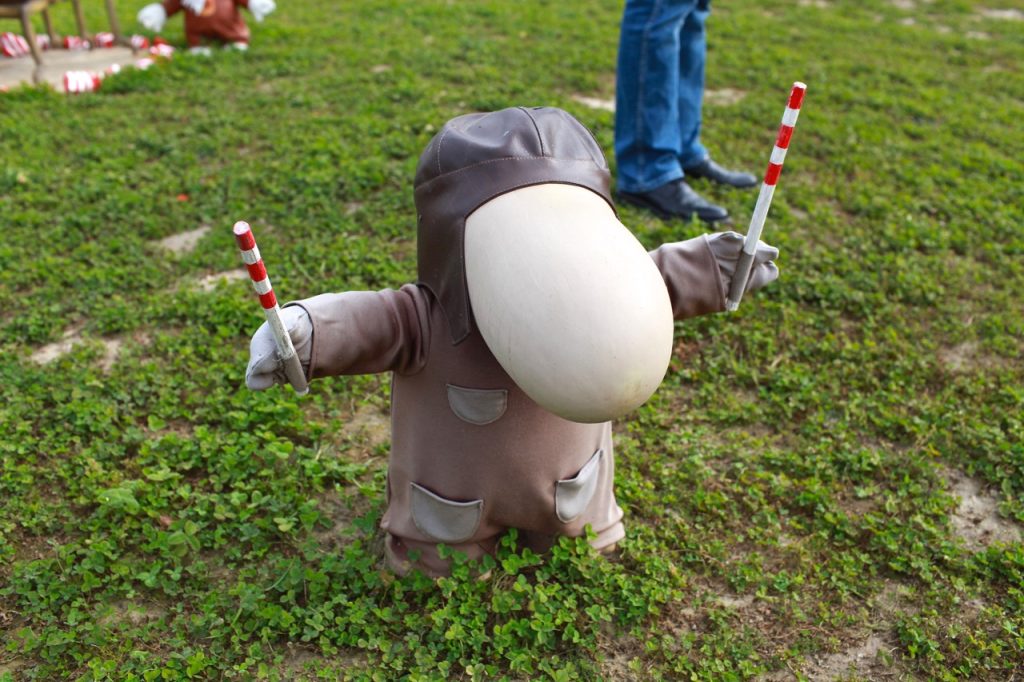 Mały, uszyty potworek;)