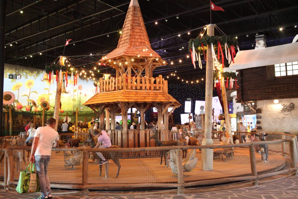 Merry go round w strefie Heidi