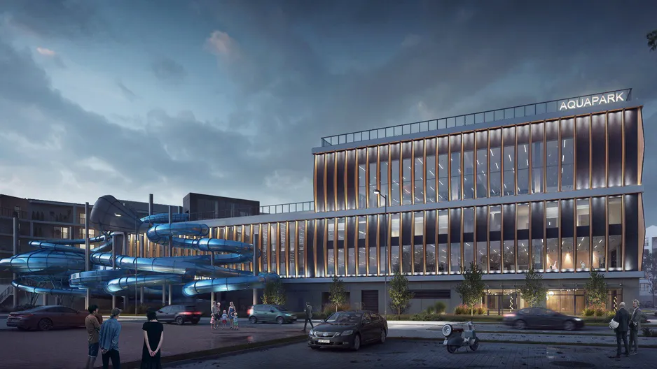 W Międzyzdrojach powstaje aquapark. Zjeżdżalnie będą mieć aż 530 metrów długości!