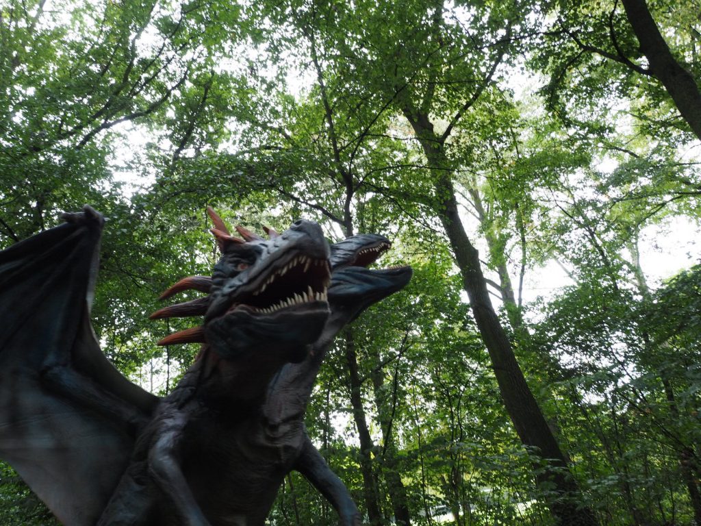 Park Smoków w Malborku