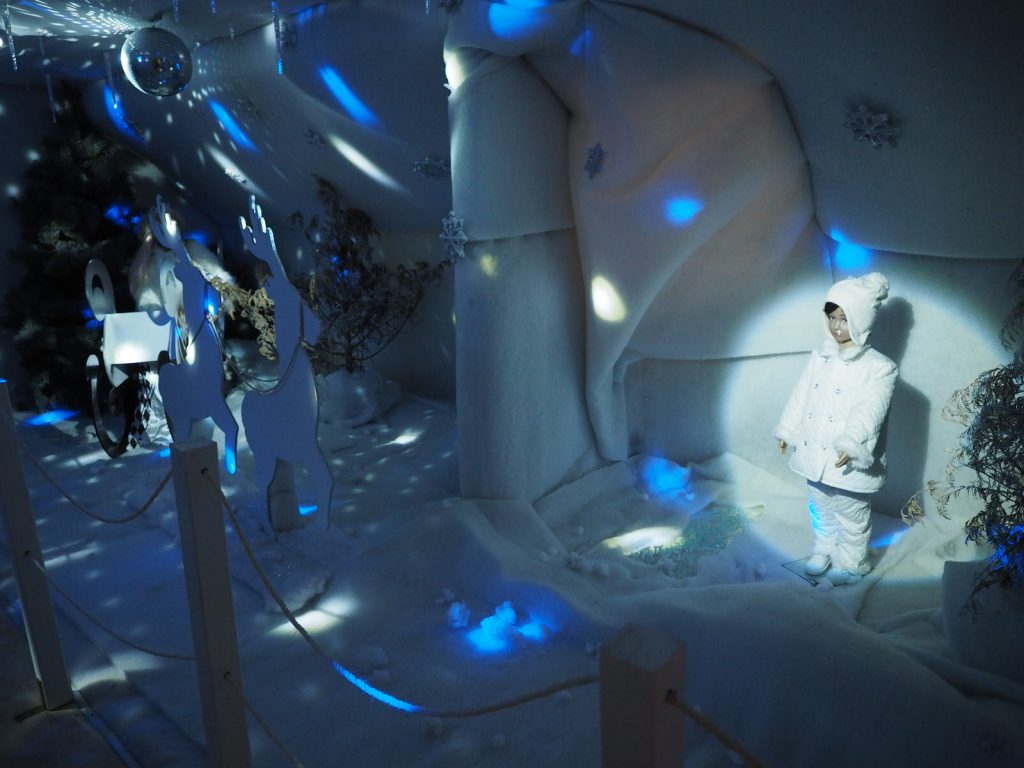 Wnętrze chatki Baba Jagi