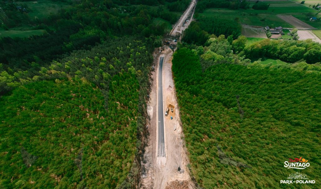 Budowa drogi dojazdowej (fot. Park Of Poland)