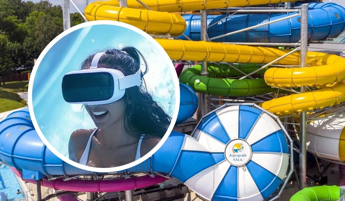 Aquapark Fala w Łodzi wprowadza zjeżdżalnię z VR