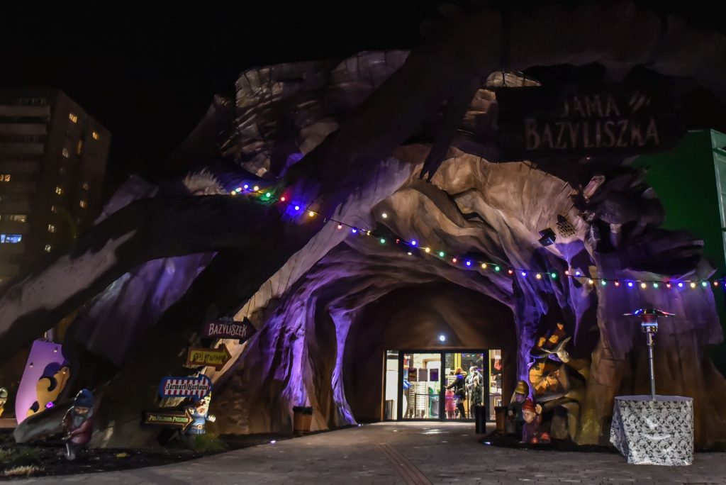 Bazyliszek w zimowej odsłonie