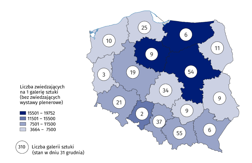 Galerie sztuki w Polsce