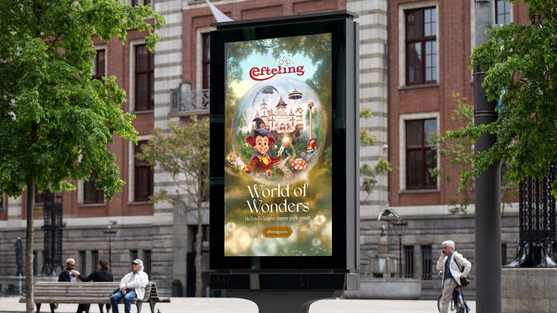 Tak reklamuje się Efteling. Zobacz kampanię jednego z czołowych parków w Europie