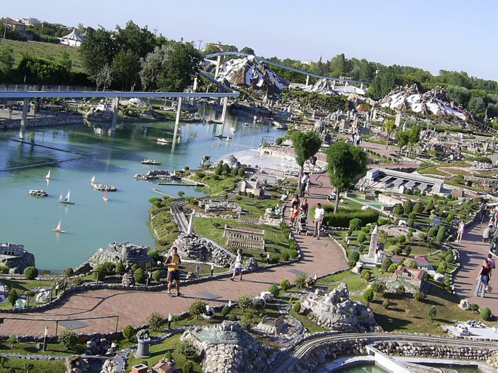 Tak zwany "overview", czyli widok ogólny na park.