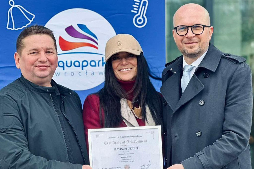 Aquapark Zakrzów z nagrodą w prestiżowym konkursie architektonicznym