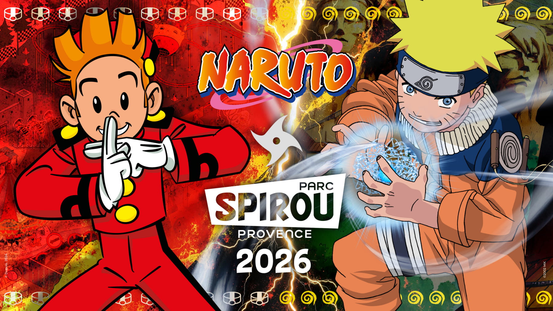Francuski Parc Spirou Provence wybuduje strefę opartą na mandze Naruto