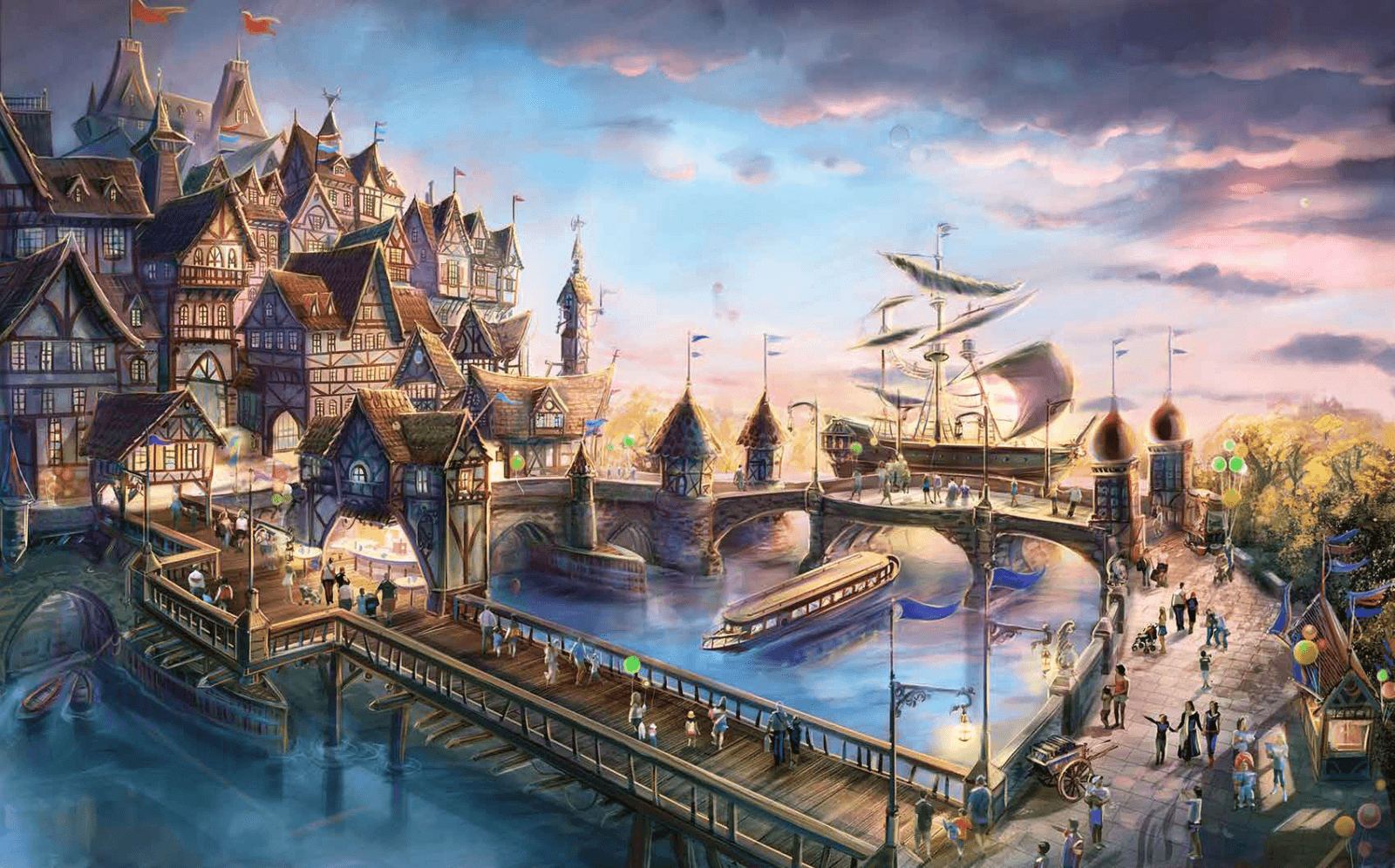 Wizualizacja sektora tematycznego - Port Paramount (fot. Paramount London)