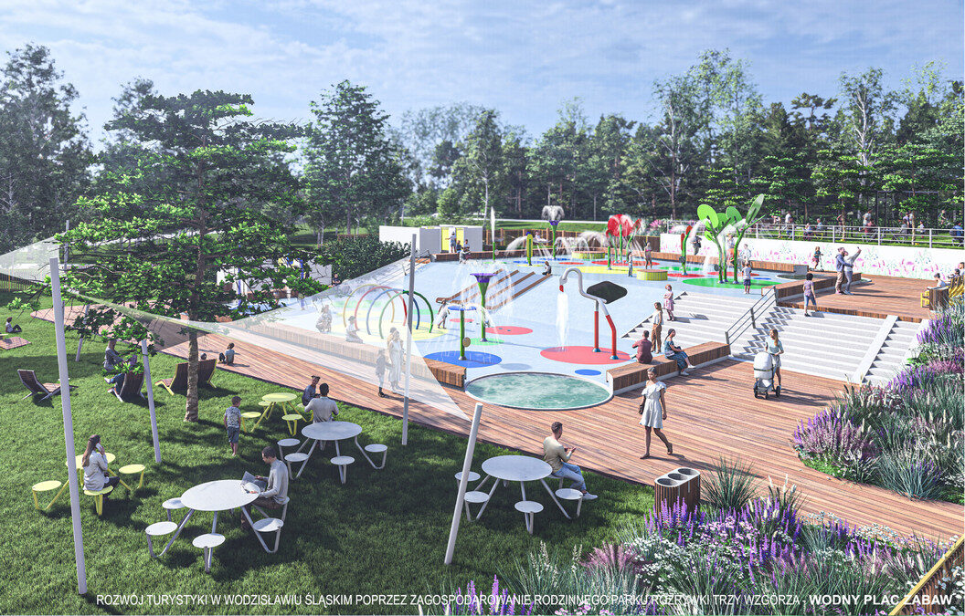 Jesienią ruszy przebudowa rodzinnego parku „Trzy Wzgórza” w Wodzisławiu Śląskim [FOTO]