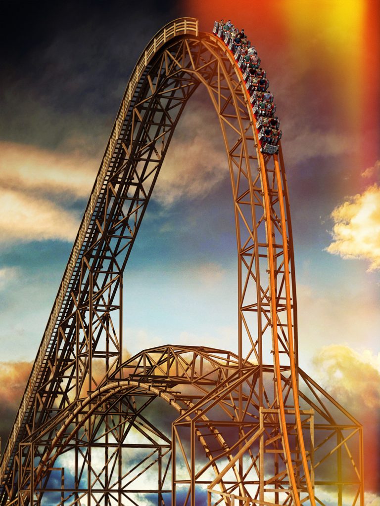 Najszybszy na świecie drewniany rollercoaster