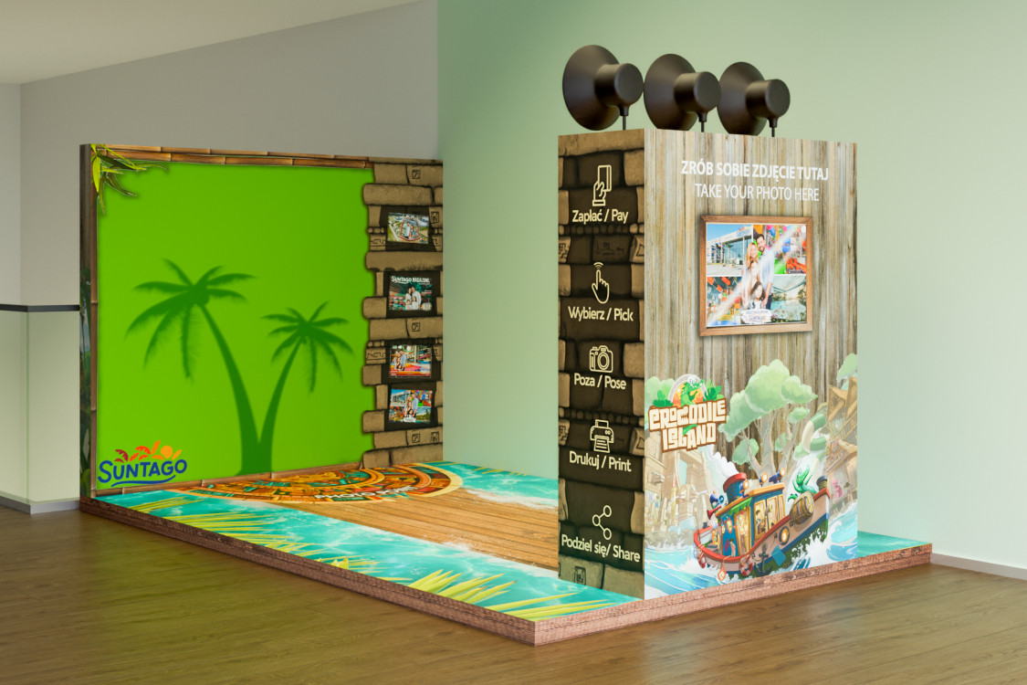 Nowość w Suntago. Park instaluje innowacyjne fotobudki ThisPlays