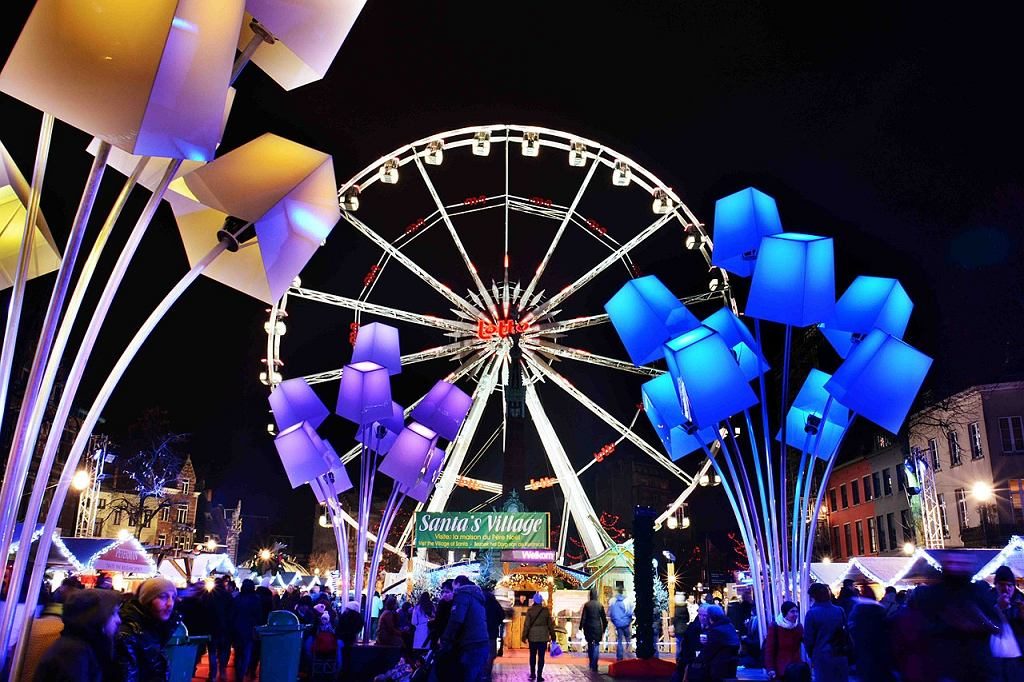 Jarmark w Brukseli (fot. Wikimedia)