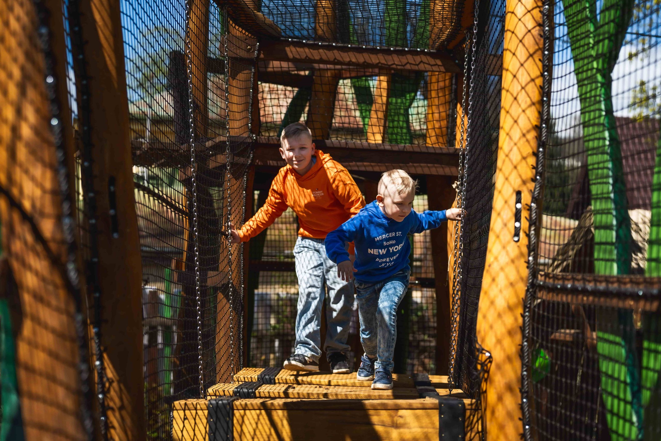 Rabkoland z nową atrakcją. To Pofyrtany Las, czyli przygoda w koronach drzew