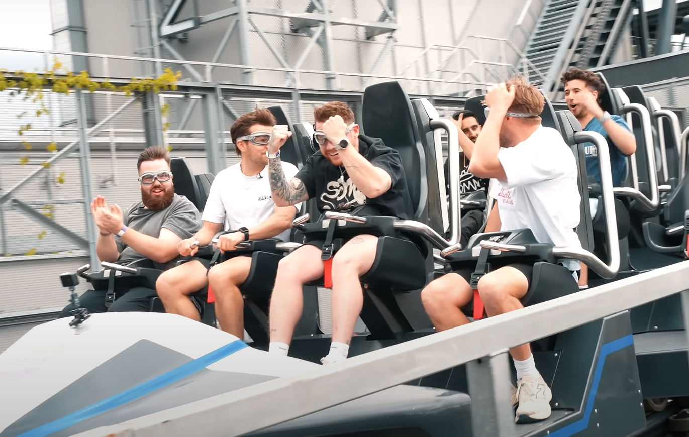 Sidemen w Energylandii. Popularni youtuberzy odwiedzili Zator